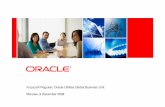 Krzysztof Rogulski, Oracle Utilities Global Business … · Krzysztof Rogulski, Oracle Utilities Global Business Unit ... Oracle Utilities Global Business Unit ... and process simplification