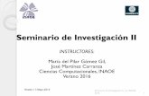 Seminario de Investigación II - ccc.inaoep.mxpgomez/cursos/semII/presentaciones/... · El contenido de esta presentación está basado en el documento: “Estructura de la Propuesta