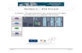 Atelier C TIA Portal - cv.automatismes.free.frcv.automatismes.free.fr/cours portal/tia_portal_prise_en_main_1.pdf · comprenant les logiciels SIMATIC STEP 7 V11 et SIMATIC WinCC V11
