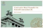 Convective Heat Transfer (6) Forced Convection (8) heat transfer for an isothermal tube r dr x dx t w = konstant; constant Velocity field fully developed ”Heat balance” for an