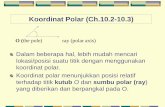Koordinat Polar (Ch.10.2-10.3) - …karmila.staff.gunadarma.ac.id/Downloads/files/57348/Koordinat... · lokasi/posisi suatu titik dengan menggunakan ... Koordinat polar menunjukkan