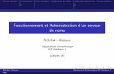 Fonctionnement et Administration d'un serveur de noms · McInfo4 - R´eseaux D´epartement d’informatique IUT Bordeaux 1 DNS. Title: Fonctionnement et Administration d'un serveur