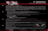 Gerenciador T3000 - TURYtury.net.br/manuais/t3000.pdf · PROCEdIMENTOS dE CONfIgURAÇÃO Configurações Todas as configurações e programações do Sistema gerenciador de gás T3000