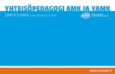 YHTEISÖPEDAGOGI AMK JA YAMK - humak.fi · yhteisÖpedagogi amk ja yamk opinto-opas lukuvuosi 2017-2018