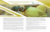 CENTRO DE INVESTIGACIÓN MAYO 2018 EN SANIDAD ANIMAL (CISA) · ANIMAL HEALTH RESEARCH CENTRE (CISA) animal rooms are approved for in vivo experiments with pathogens as Foot and mouth