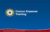 Concur Expense Training - American Legion Auxiliary · Serving veterans, their families and their communities What should we expect to learn?- Overview of Concur Expense - Why the
