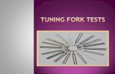 Tuning Fork tests - KSU Facultyfac.ksu.edu.sa/sites/default/files/tuning_fork_tests.pdf · The most useful tuning fork tests in audiological evaluation are Rinne and Weber test. ...