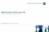 NRP Eiendom 2018 Invest AS - nordea.no NRP... · 1 NRP Eiendom 2018 Invest AS Investeringsmulighet i nordisk næringseiendom Bestillingsperiode: 17. april – 14. mai 2018