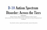 D-10 Autism Spectrum Disorder: Across the Tiers - PBIS€¦ · D-10 Autism Spectrum Disorder: Across the Tiers ... Kathy’Gould,’Illinois’Au2smPartnership,’Easterseals’serving