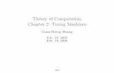 2 turing machines - National Chi Nan Universitystaffweb.ncnu.edu.tw/shieng/theory/972/slides/2_turing_machines.pdf · Theory of Computation Chapter 2: Turing Machines Guan-Shieng