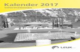 Kalender 2017leuk.ch/fileadmin/user_upload/Gemeindekalender_2017.pdf · Relais Bayard, Fasnachtsball Kulturbüro brulo, Milonga im Schloss Leuk Cafeteria-Passerelle, Generationentreffen