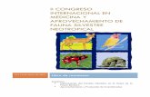 II Congreso Internacional de Fauna Neotropical. Libro … · climático global en la salud de la fauna silvestre y el aprovechamiento y producción de invertebrados. El cambio climático
