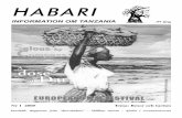 HABARI - svetan.org · E-post: bmsculpt02@hotmail.com alt. batrentz@yahoo.com Svetans stödprojekt ... “Mwalimu”. Jag hade kommit ett halvår efter Arusha-deklarationen och hade