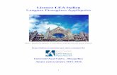 Licence LEA Italien Langues Etrangères Appliquéesitalien-roumain.upv.univ-montp3.fr/files/2015/08/Livret-LEA-2016.pdf · traducteurs professionnels et M. Danilo Faggioni, responsable