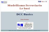 Modellismo ferroviario Le basi DCC Basics - amiciscalan.it · DCC: Che cosa significa. DCC = Digital Command Control – Controllo Comandi Digitale Principali vantaggi : • Per impianti