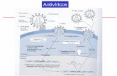 ESTRATÉGIAS TERAPÊUTICAS TOP-DOWN / STEP …medicina.med.up.pt/farmacologia/pdf/Antiviricos.pdf · 2005-09-19 · Exemplos de inibidores da protease do HIV: amprenavir, indinavir,