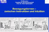 TU München Fakultät für Sportwissenschaft Prof. Dr. Peter ... · Prof. Dr. Peter Spitzenpfeil. Gliederung • Bewegungslernen ... –Bernstein 1967 –Schmidt 1975 Kritik • Speicherproblem
