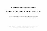 HISTOIRE DES ARTS - wheb.ac-reims.frwheb.ac-reims.fr/dsden10/exper/IMG/pdf/documentation_pedagogique… · Pour trouver des images d’œuvres * Des photos en lignes d’œuvres des