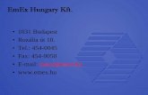 EmEx Hungary Kft. · 1 Lux! EN 1838 Egyenletesség Egyenletesség < 40:1Egyenletesség < 40:1 Antipánik világítás Padló 0,5 lx min. LBO: 1 lx Határsáv 0,5 m. EN 1838