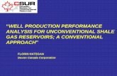 WELL PRODUCTION PERFORMANCE ANALYSIS FOR UNCONVENTIONAL ...oilproduction.net/files/Florin_Hategan.pdf · “well production performance analysis for unconventional shale gas reservoirs;
