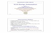 VLSI Design Automation - 國立臺灣大學cc.ee.ntu.edu.tw/~ywchang/Courses/EDA04/lec1.pdf · Introduction to VLSI design automation tools ... “Computer recreations,” Scientific
