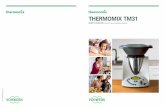 THERMOMIX TM31 · Thermomix TM31 (page 10–11) ou des pièces détachées originales de Vorwerk Thermomix. • N’utilisez jamais le Thermomix TM31 en combinaison