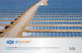CSUN Güneş Enerjisi Çözümleri · CSUN Güneş Enerjisi Çözümleri global / yüksek teknoloji / güvenli seçim energy for today