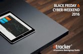 Black Friday & Cyber-Weekend 2016 | etracker · CYBER-WEEKEND DESKTOP vs. SMARTPHONE Gegenüberstellung für 2016 von der durchschnittlichen Performance bei Desktop und Smartphone