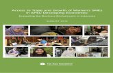 Access to Trade and Growth of Women's SMEs in … · Access to Trade and Growth of Women's SMEs in APEC Developing Economies: Evaluating the Business Environment in Indonesia ...