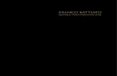 FRANCO BATTIATO - La Galleria Lo Magno è stata … · FRANCO BATTIATO Quisque faber fortunae suae FRANCO BATTIATO quisque faber fortunae suae 16 novembre | 6 dicembre 2014 Galleria