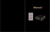 Manual - Banggoodimg.banggood.com/images/upload/2014/10/DVR Manual.pdf · IR remote control 3. 4. AV cables, ... IR remote control 2 3 Manual 使M用说a明nu书al ... 10 11 移动侦测