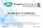 EXPO HIDRÁULICA INTERNACIONAL 2015 DIRECTORIO DE … · en válvulas de admisión y expulsión de aire y ... dedicada a la fabricación de bombas centrifugas. ... Somos una empresa