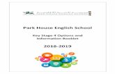 Park House English School · Information Booklet ... IGCSE Options Block ... if you are considering a career in Business or Accounting, then you should choose Business Studies or