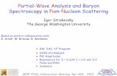 Partial-Wave Analysis and Baryon Spectroscopy in Pion ...mipp-docdb.fnal.gov/cgi-bin/RetrieveFile?docid=188&version=1&...Partial-Wave Analysis and Baryon Spectroscopy in Pion-Nucleon