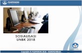 SOSIALISASI UNBK 2018 - .•Proktor mencetak kartu peserta yang berisi username dan password ...