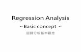 Regression Analysis - si.secda.infosi.secda.info/kevinho_stat/wp-content/uploads/2017/04/3-5_9__1stat... · 迴歸分析（Regression Analysis）起源 迴歸的最早形式是最小平方法，