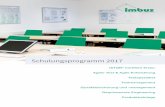 imbus Schulungsprogramm 2017 - German Testing Board€¦ · & Presentation Skills 50 TCLS Testen von Cloud Services 51 Qualitätssicherung und -management SWQS Software-Qualitätssicherung