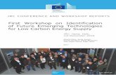 First Workshop on Identification of Future Emerging ...publications.jrc.ec.europa.eu/repository/bitstream/...online_final.pdf · 2.2 Plasmonics applied to solar cells ... Technology