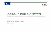 GRADLE BUILD SYSTEM - javacro.files.wordpress.com · • Dolazi sa Groovy DSL-om i Java jezgrom • Nema XMLa • Dobra podrška za multi-project build • Dobro upravljanje ovisnostima