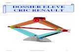 NOM : DOSSIER ELEVE CRIC RENAULT - joho.p.free.frjoho.p.free.fr/EC/THEMES/CRICS/Cric Renault/cric prof.pdf · En vous aidant du dossier ressources SOLIDWORKS et plus précisément