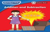 Addition and Subtraction - 隆重介绍3P Learning ...west.cdn.mathletics.com/IWB/Book/539/26711013.E_addition_teacher... · Copyright © 3P Learning Addition and Subtraction Complete