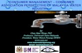 “CONSUMER MANAGEMENT – CONSUMER ASSOCIATION PERSPECTIVE OF ...€¦ · “CONSUMER MANAGEMENT – CONSUMER ASSOCIATION PERSPECTIVE OF MALAYSIA WATER ... = RM0.0006 sen. Hence,
