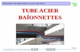 Réalisation de baïonnettes sur du tube acier TUBE …formation-energetique.fr/images/LPChesnois/BacProTMSEC/Cours/ntits... · premier coude, suivi d’un contre coude du même angle