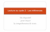 Un dispositif pour étayer la compréhension de texte.15c-convention.scola.ac-paris.fr/IMG/pdf/INFERENCES_LECTURE_CY… · inferences lecture cycle 2 () ...