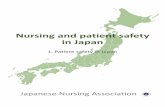 Nursing and patient safety in Japan · Nursing and patient safety in Japan ... Medical Safety: The term “MedicalSafety”is used in Japan in the text of the Medical Care Act as
