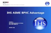 IHS ASME BPVC Advantage - standards.co.kr · 2015년 1월 ihs asme bpvc advantage . ... asme bpvc-xi, rules for inservice inspection of nuclear power plant components asme bpvc-xii,