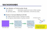 Distinct Element Method (DEM) - 東京大学地震研究所 · zstiffness matrix of FEM-βcoincides with stiffness matrix of FEM with uniform ... Simulation of Crack Growth Check