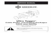 Cable Puller and Pulling Packages - greenlee … · Ultra Tugger® Cable Puller and Pulling Packages Greenlee / A Textron Company 2 4455 Boeing Dr. • Rockford, IL 61109-2988 USA