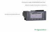 PowerLogic PM5000 series - Schneider Electric · PowerLogic™ PM5000 Series meter Commercial reference numbers PM5100 METSEPM5100 PM5110 METSEPM5110 ... PowerLogic™ PM5000 series