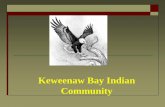 Keweenaw Bay Indian Community - USGS · Keweenaw Bay Indian Community. Presentation Overview ... environmental degradation of the largest and cleanest body of fresh water on the planet.